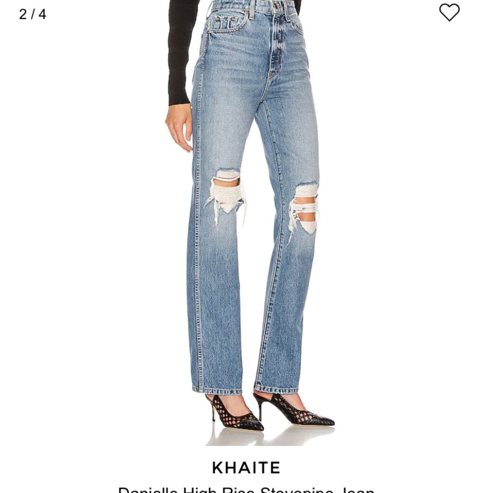 KHAITE Danielle Jeans Portland size 25 like new 
Made in USA super high rise ⭐️ - Picture 6 of 13